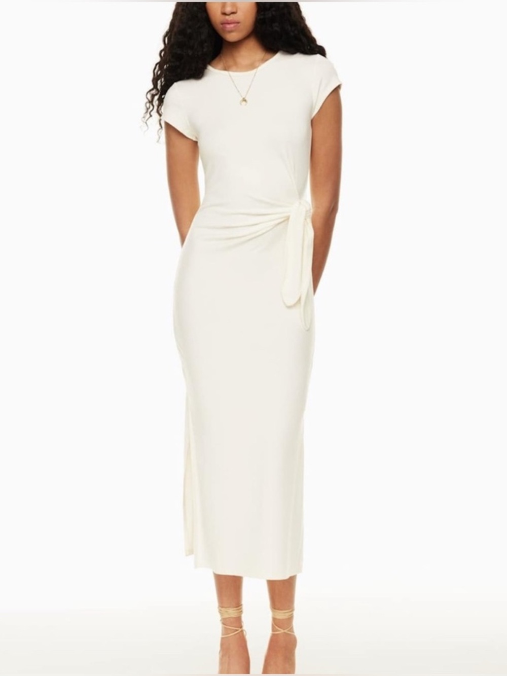 Aritzia Wilfred Fortune Lavender Maxi Dress